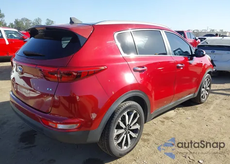 2017 Kia Sportage Ex z USA, uszkodzony, nr VIN KNDPN3AC7H7240658